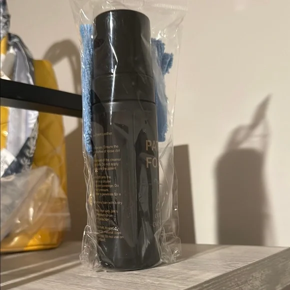 Black and Blue Leather Grooming Essentials